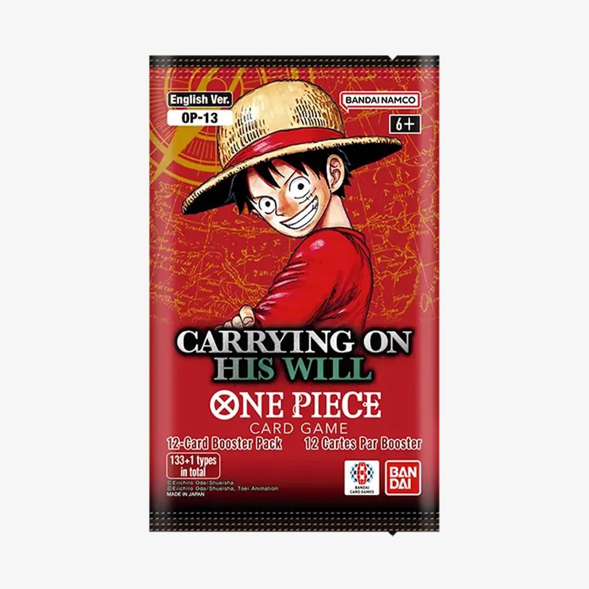 One Piece - Carrying on His Will Booster Pack (OP13)