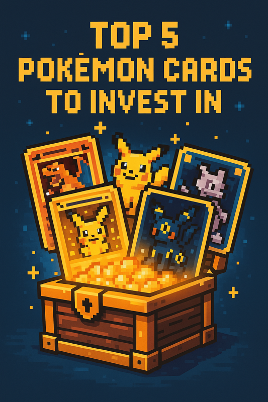 Top 5 Pokémon-kaarten die blijven stijgen in waarde (2025 Editie)
